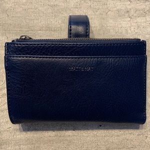 Matt & Nat MOTIVSM - Small LE Navy Wallet